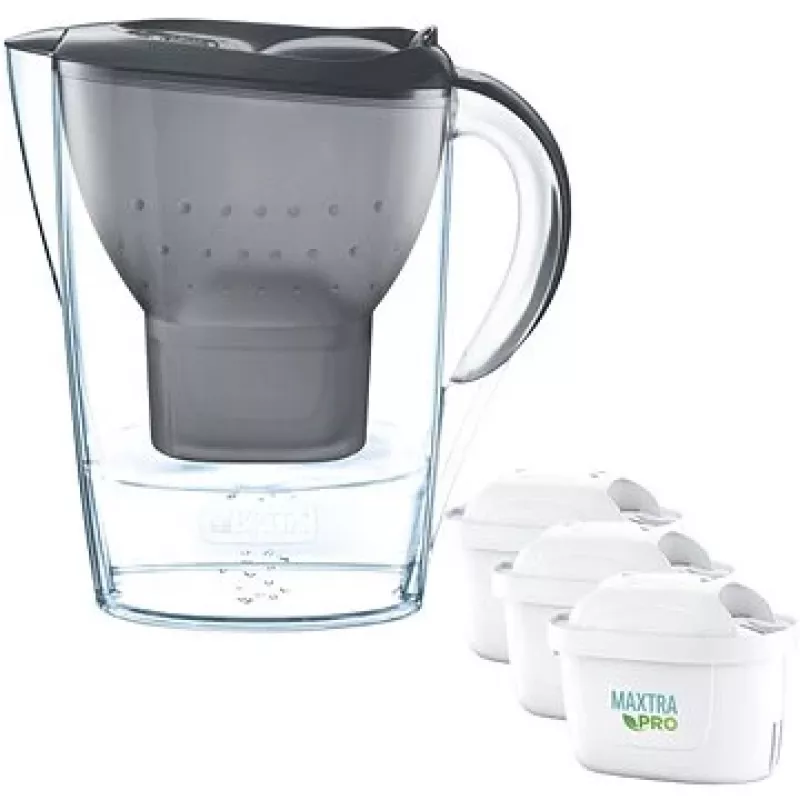 Brita Marella + 3 MAXTRA PRO Pure Performance 2,4 l blauw
