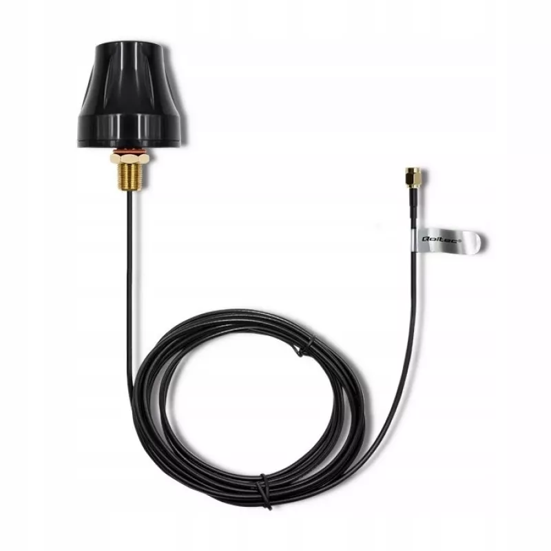 Rondstraalende 4G-LTE-antenne QOLTEC 57037, dual-polarized, 5 dBi gain