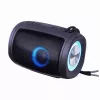 DEFENDER Enjoy S200 65200 draagbare Bluetooth-luidspreker, TWS, 5 W, LED-licht, FM, microSD, accu van 10 uur, zwart