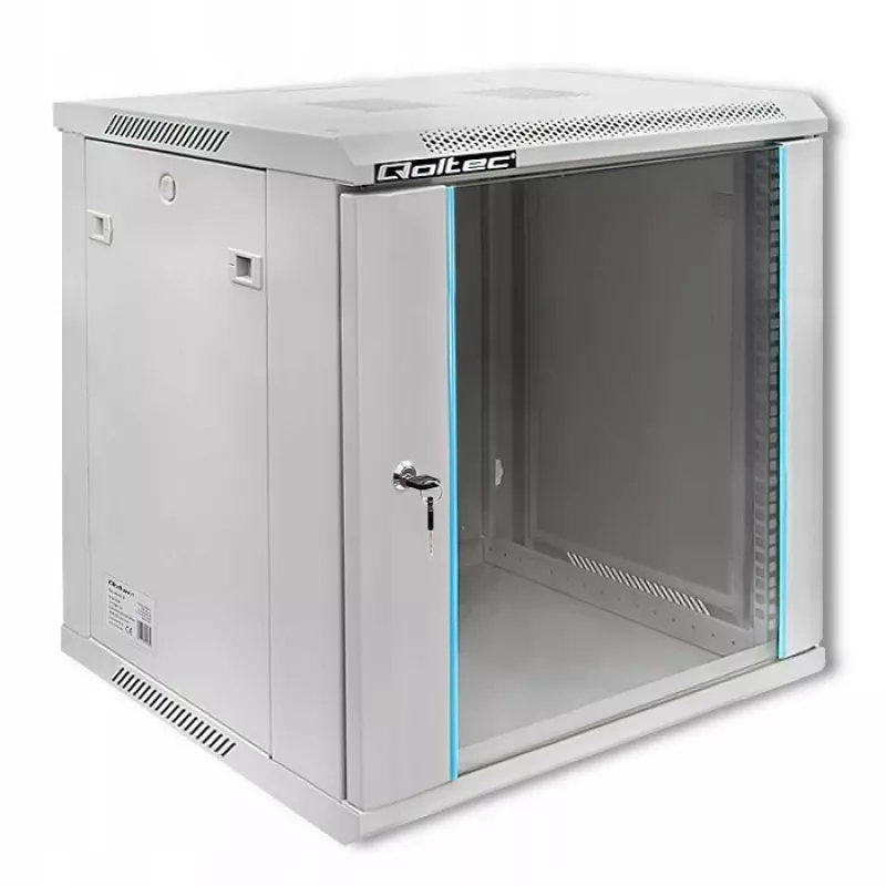 Rackkast QOLTEC 19 inch 12U model 54485 — netwerk-/serverbehuizing