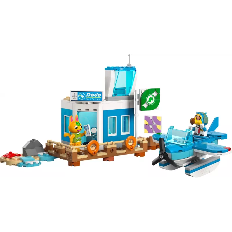 Constructiespeelgoed LEGO 77051 Animal Crossing: Vliegen met Dodo Airlines set, LEGO merk, model 77051
