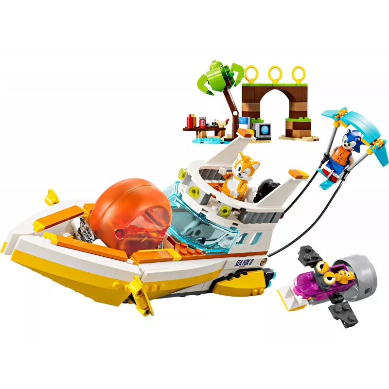 LEGO Sonic the Hedgehog Tails' Adventure Boat Toy Set 76997