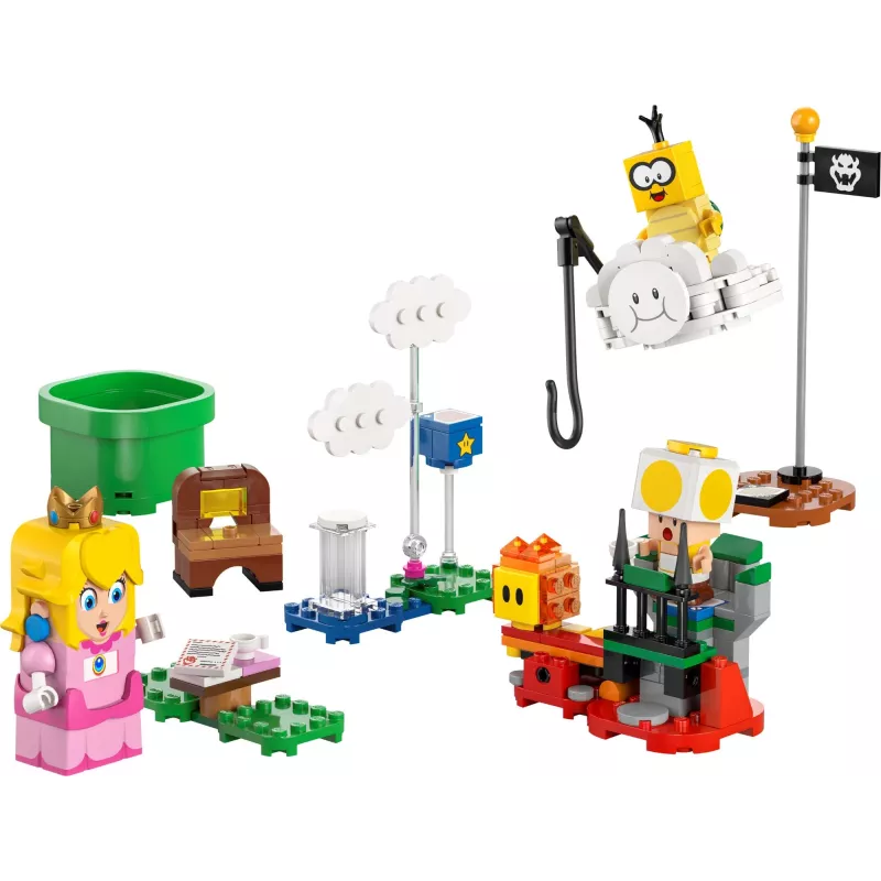 Constructiespeelgoed LEGO 71441 Super Mario Interactieve LEGO Peach figuur set, compatibel met het LEGO-systeem