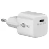 Goobay universele zwarte AC-snellader voor binnen 65403 USB Type-C 110-240V