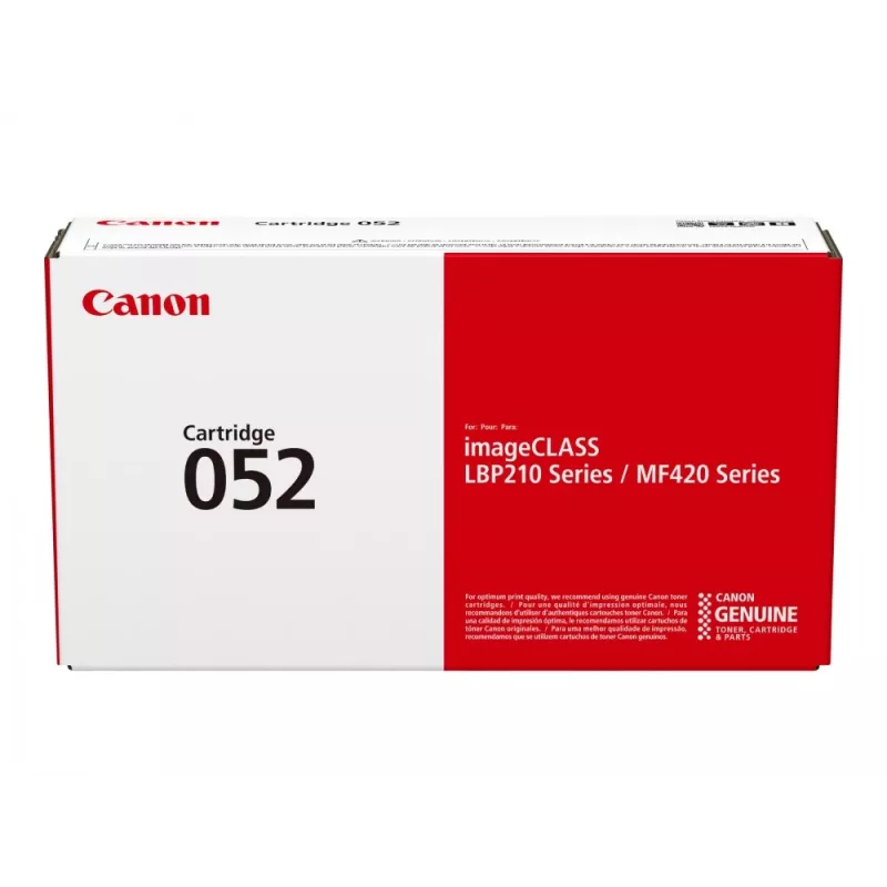 Tonercartridge Canon 052 origineel zwart 2100 pagina's