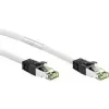 Wentronic 55127 - 5 m - Cat8.1 - S/FTP (S-STP) - RJ-45 - RJ-45 - wit