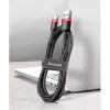 Mobiele-telefoonkabel Baseus rood 1m USB A USB C
