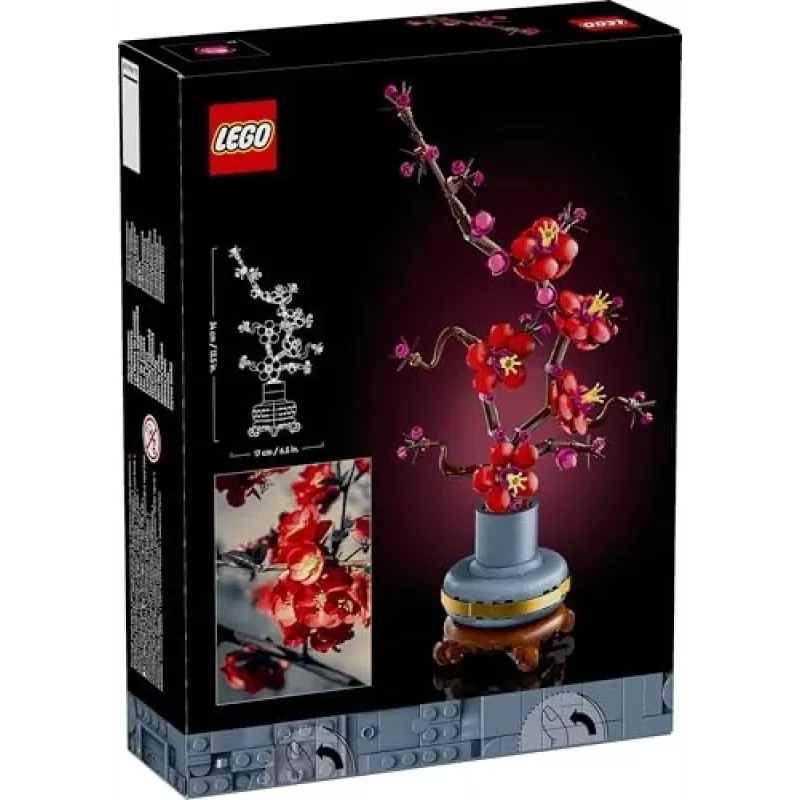 LEGO Icons pruimenbloesem decoratieset 10369, meerkleurig