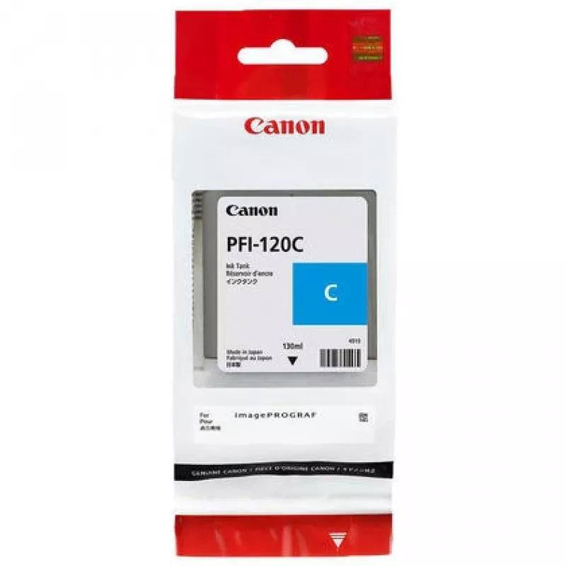 Canon PFI-120C inktcartridge 1 stuk origineel cyaan