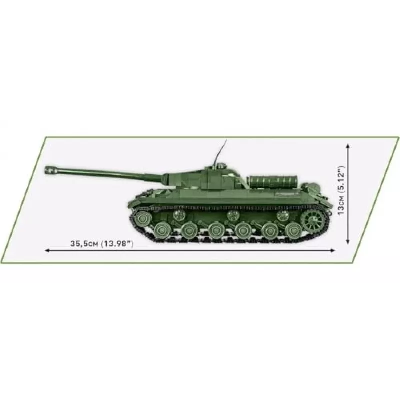 COBI Historical Collection WWII Is-3 Sovjet zware tank