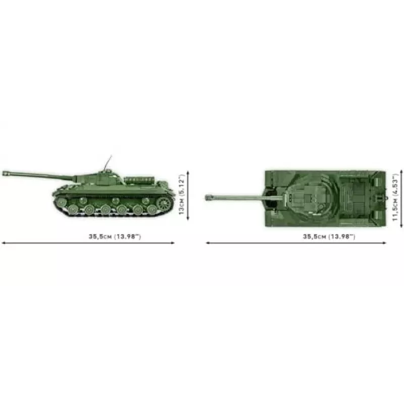 COBI Historical Collection WWII Is-3 Sovjet zware tank