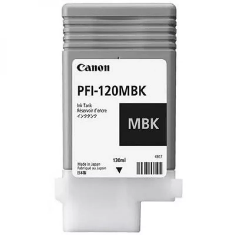 Canon PFI-120MBK inktcartridge 1 stk. origineel matzwart