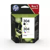 HP 304 2-pack zwart/driekleurig originele inktpatronen
