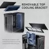 Antec 0-761345-10133-2 computercase midi tower zwart hout