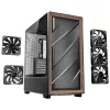 Antec 0-761345-10133-2 computercase midi tower zwart hout
