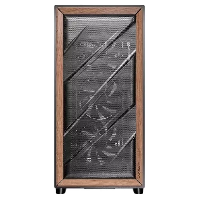 Antec 0-761345-10133-2 computercase midi tower zwart hout
