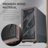 Antec 0-761345-10133-2 computercase midi tower zwart hout