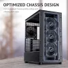 Antec 0-761345-10133-2 computercase midi tower zwart hout