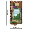 Bouwset COBI Renault R35 Valentine IX Panzer I 595 onderdelen