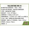 Bouwset COBI Renault R35 Valentine IX Panzer I 595 onderdelen