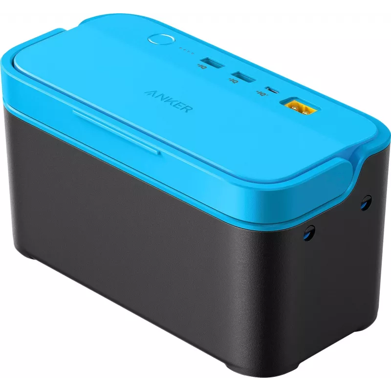 Batterij Anker A17B5011 voor koelboxaccessoire, zwart/blauw, 1 stuk