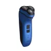 Blaupunkt MSR401 herenscheerapparaat rotatiescheerapparaat trimmer zwart - blauw (MSR401)