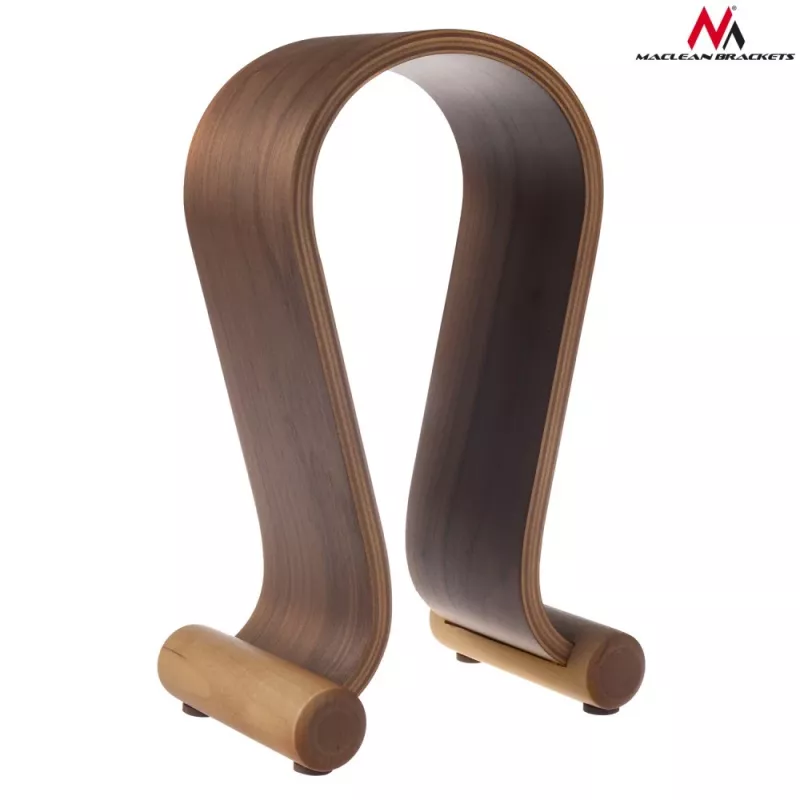 MC-815W, koptelefoonhouder, hout, 400 g, walnoot