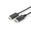 Adapterkabel DisplayPort 1.2 met vergrendeling 4K 60Hz UHD Type DP/HDMI A M/M zwart 2 m