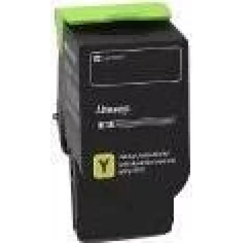Lexmark 78C20Y0 tonercartridge 1 stuk origineel geel