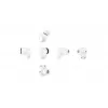 Draadloze in-ear-koptelefoon Xiaomi Buds 6 Play met Bluetooth, USB Type-C-oplading, wit