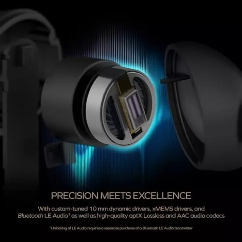 Creative 51EF1160AA000 Aurvana Ace 2 in-ear bluetooth-koptelefoon zwart