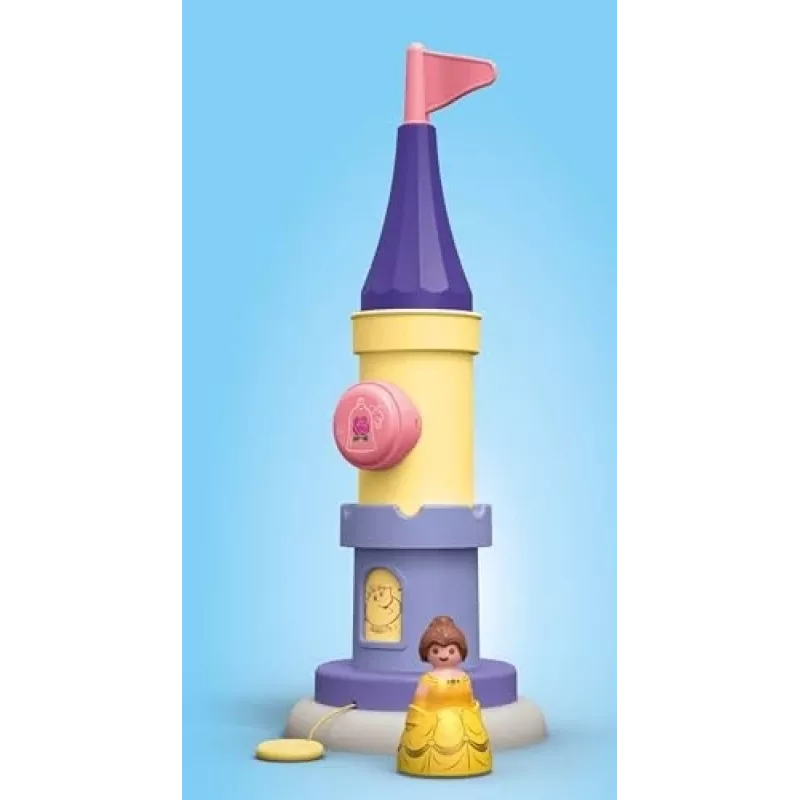 PLAYMOBIL JUNIOR & Disney: Belles speeltoren met geluid | speelset voor peuters 1-3