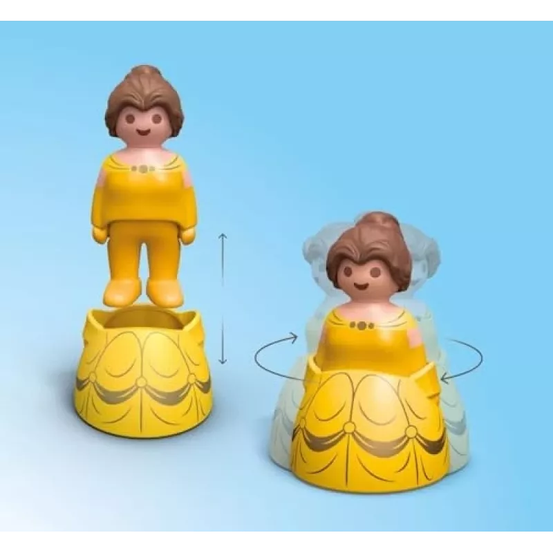 PLAYMOBIL JUNIOR & Disney: Belles speeltoren met geluid | speelset voor peuters 1-3