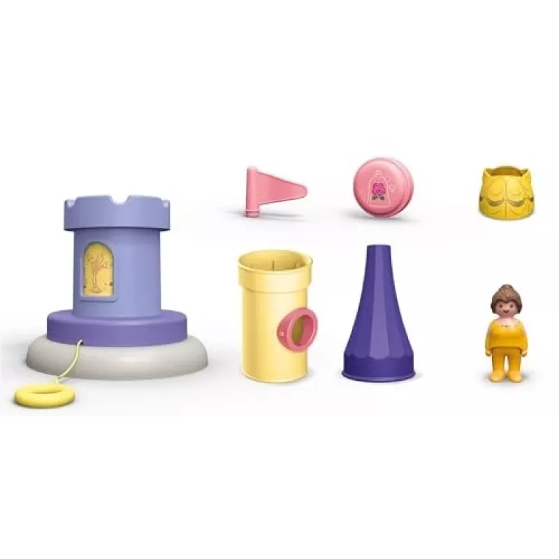 PLAYMOBIL JUNIOR & Disney: Belles speeltoren met geluid | speelset voor peuters 1-3