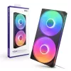 NZXT F280 RGB Core 140mm ARGB PWM 2-pack zwart