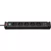 Verlengsnoer Brennenstuhl Bremounta 3m 5 AC Outlets Indoor zwart