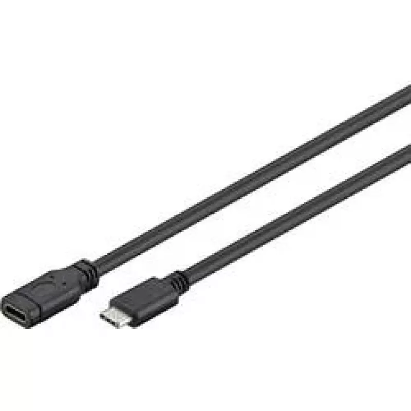 Goobay 45393 USB-kabel zwart