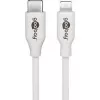Goobay 39446 USB-kabel USB 2.0 USB-C-stekker Apple Lightning-stekker 1m