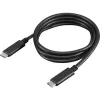 Lenovo 4X90U90619 USB-kabel USB 3.2 Gen 2 (3.1 Gen 2) 1 m USB-C zwart