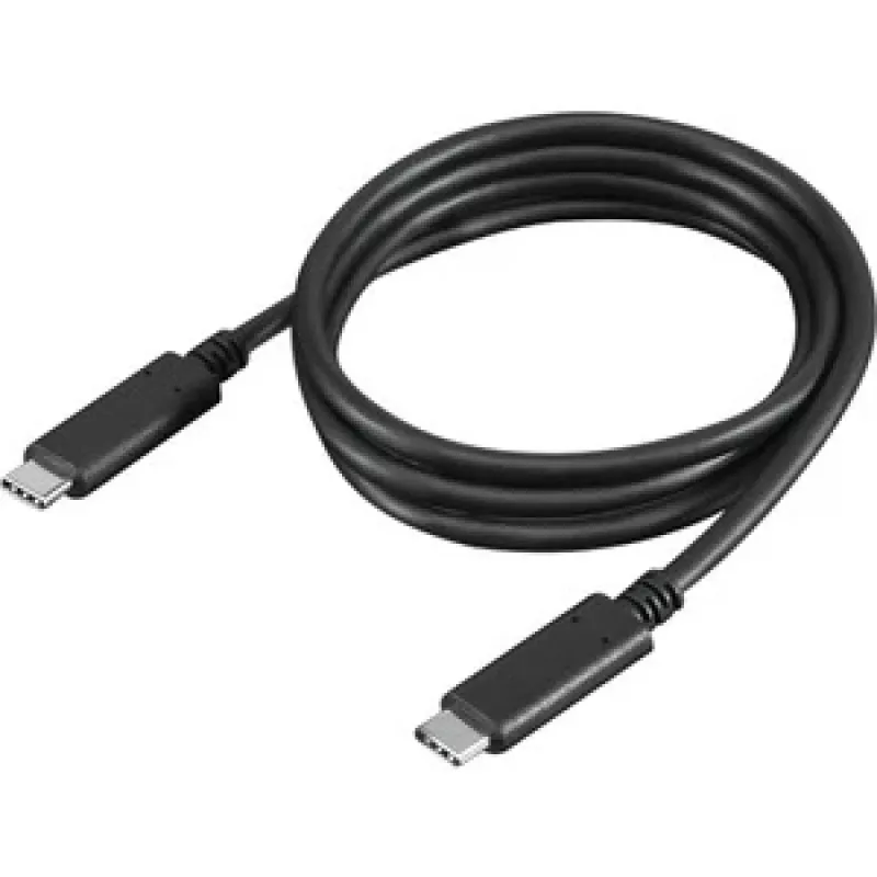 Lenovo 4X90U90619 USB-kabel USB 3.2 Gen 2 (3.1 Gen 2) 1 m USB-C zwart