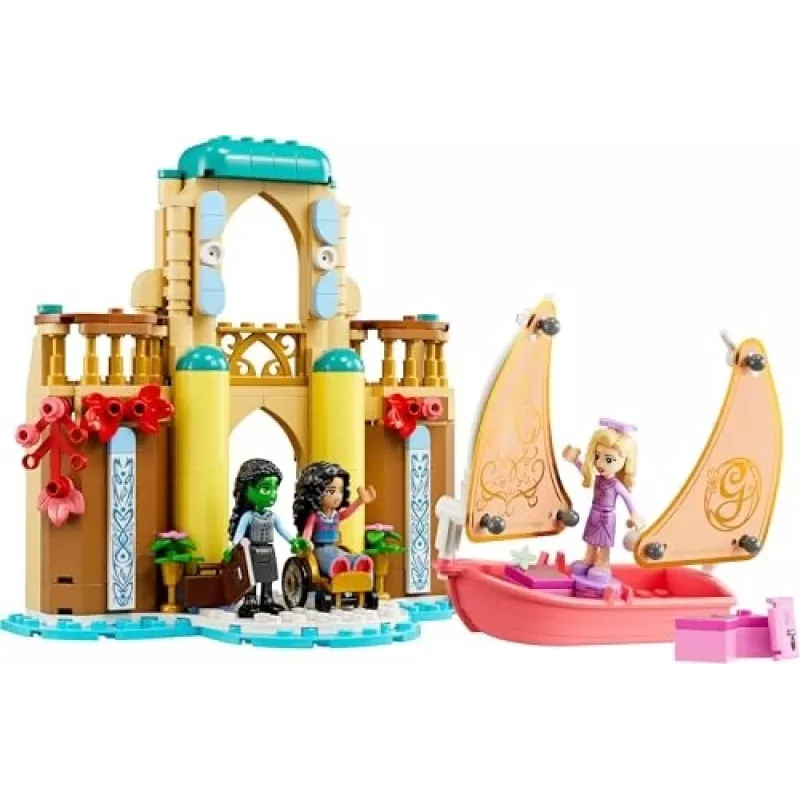 LEGO bouwset 75681 met Wicked, Glinda, Elphaba, Nessarose en Shiz Universiteit minifiguren