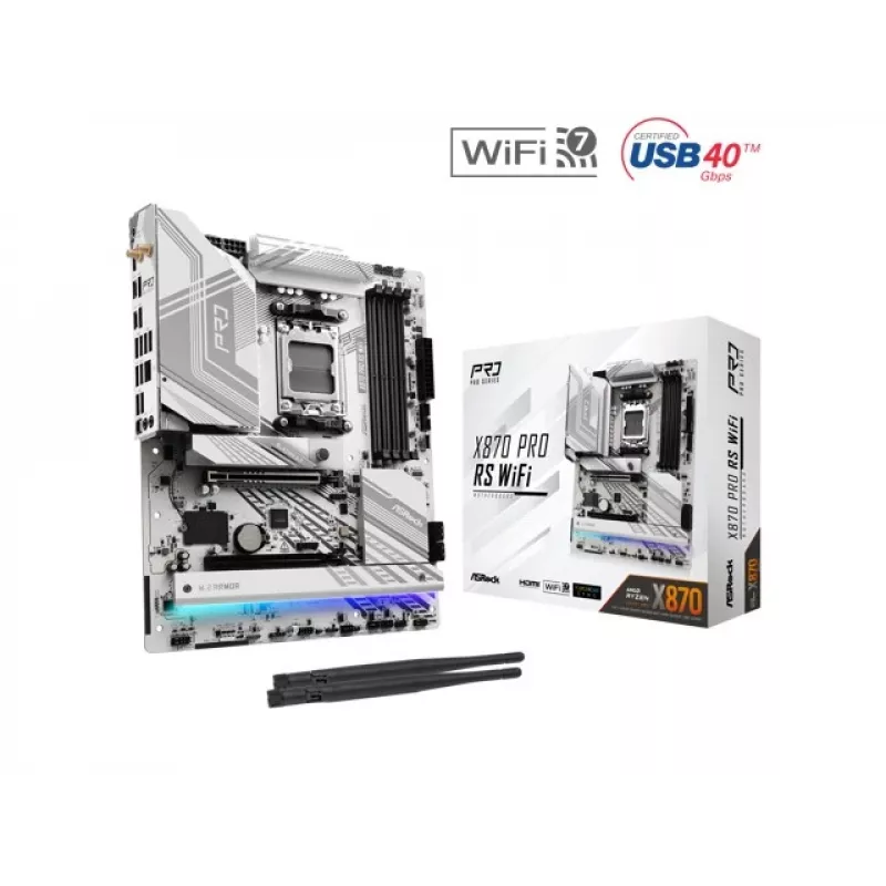 ASRock X870 Pro RS WiFi AM5 ATX moederbord