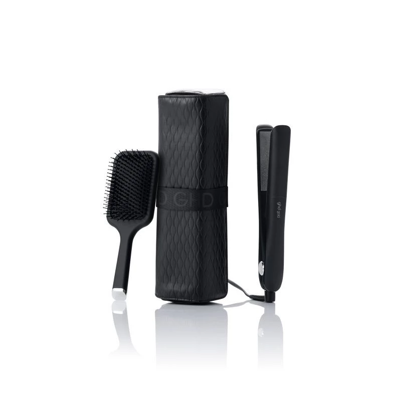ghd Gold stijltang en paddle brush cadeauset