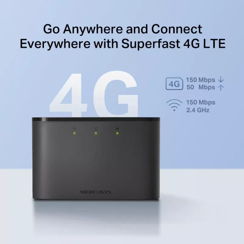 Mercusys 4G LTE mobiele Wi-Fi