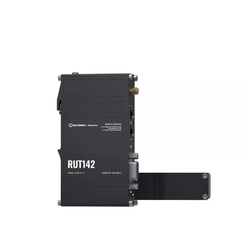Teltonika industriële router RUT142 WiFi 4, RS232, 2x RJ45 100Mb/s, IP30