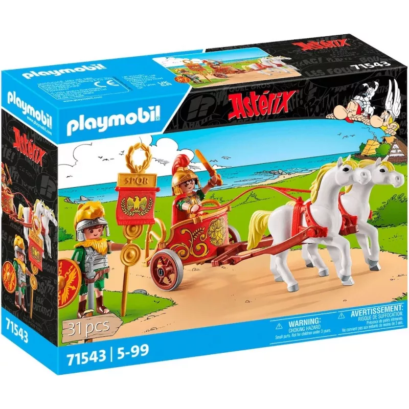 Set Asterix 71543 Romeinse strijdwagen