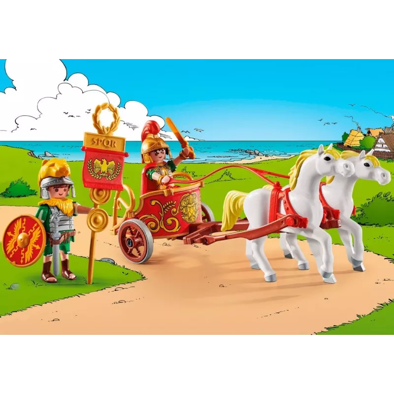 Set Asterix 71543 Romeinse strijdwagen