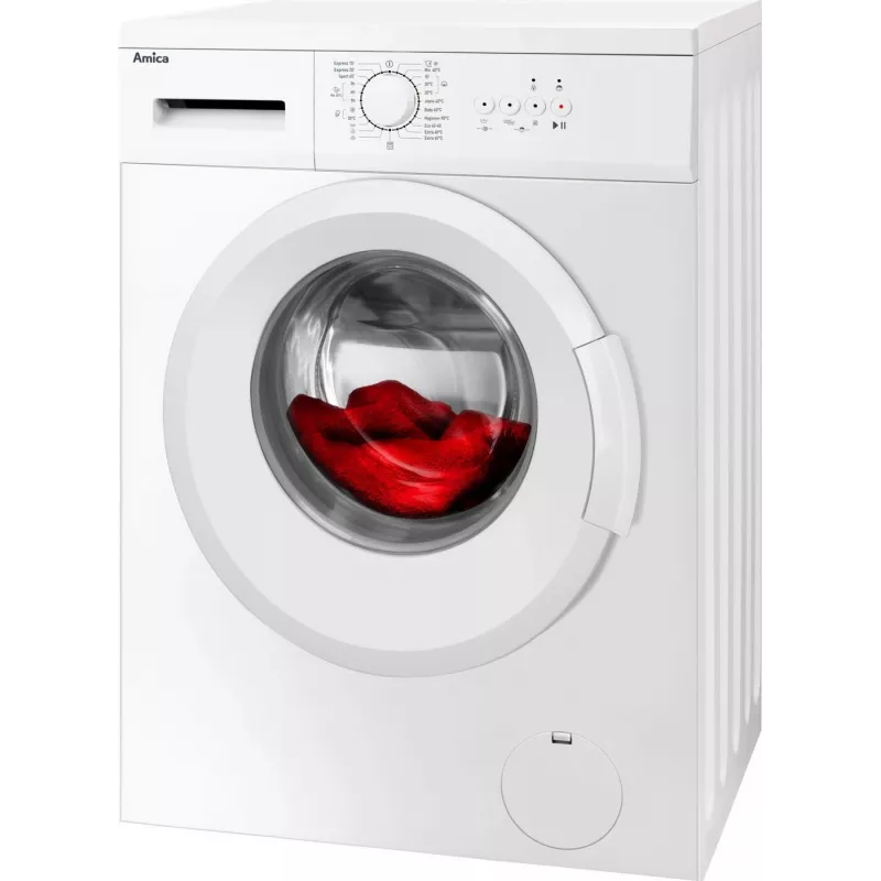 Amica WA0S610DO wasmachine, voorlader, 6 kg, 1000 tpm, wit