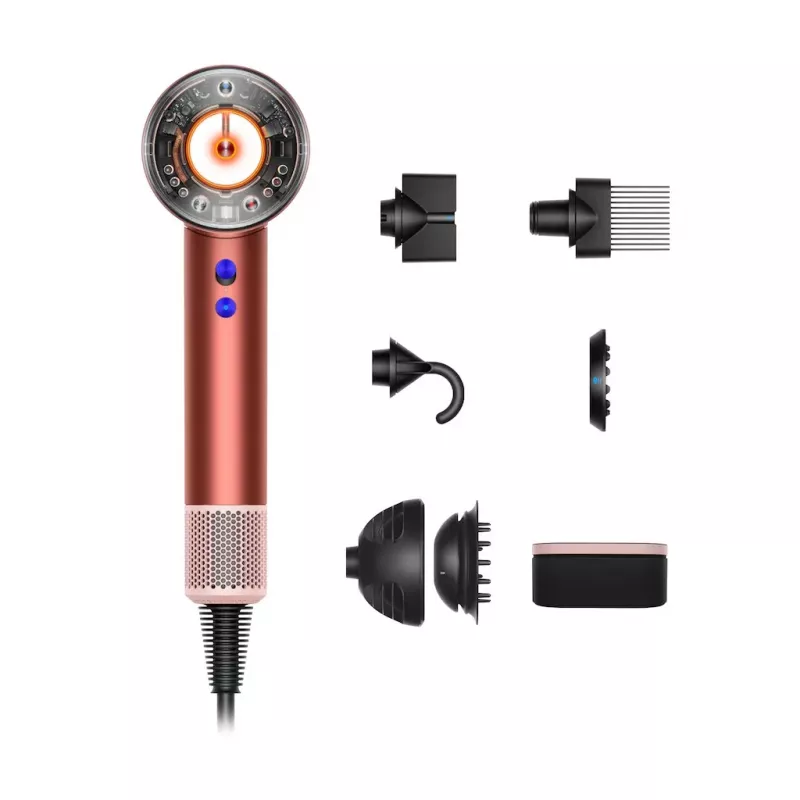 Dyson Supersonic haardroger Nural aardbeienbruin, 1600W, 3 snelheidsstanden