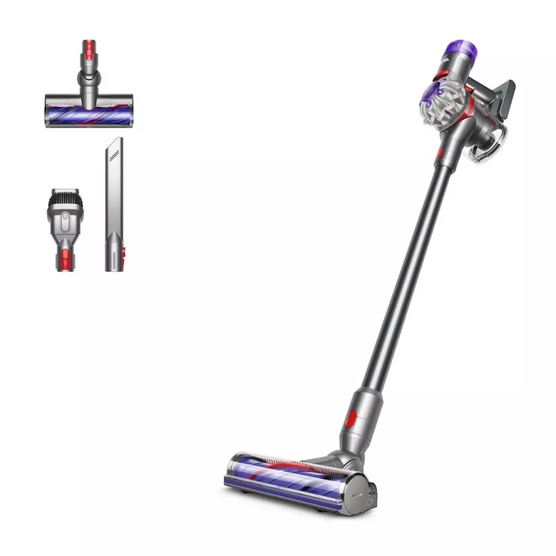 Dyson V8 Advanced 2-in-1 accu-stofzuiger, zakloos, nikkel, zilver